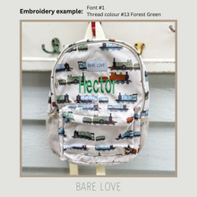 Load image into Gallery viewer, Kids backpack - Choo Choo Trains