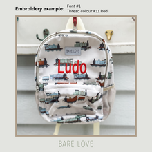 Load image into Gallery viewer, Kids backpack - Choo Choo Trains