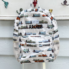 Load image into Gallery viewer, Kids backpack - Choo Choo Trains