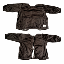 Load image into Gallery viewer, Sleeved Bib - Obsidian