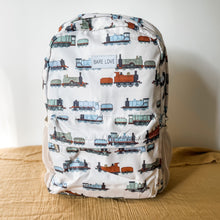 Load image into Gallery viewer, Kids backpack - Choo Choo Trains
