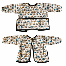 Load image into Gallery viewer, Sleeved Bib - Demolition Day