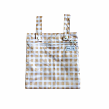 Load image into Gallery viewer, Small Wet Bag - Golden Gingham