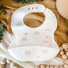 Load image into Gallery viewer, Silicone Bib - Rainbow
