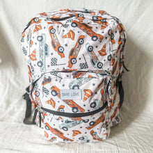 Load image into Gallery viewer, Everything Backpack - Rally Cars