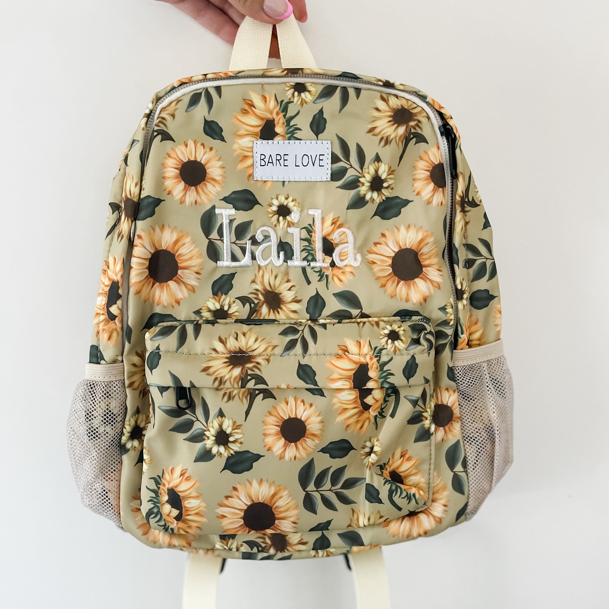 Small online sunflower backpack