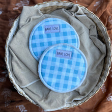 Load image into Gallery viewer, LAST ONE NURSING PADS - Blue GinghamA
