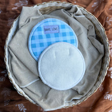 Load image into Gallery viewer, LAST ONE NURSING PADS - Blue GinghamA
