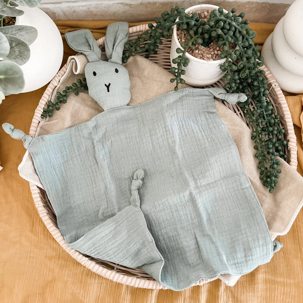 Bunny Comforter - Dusty Green