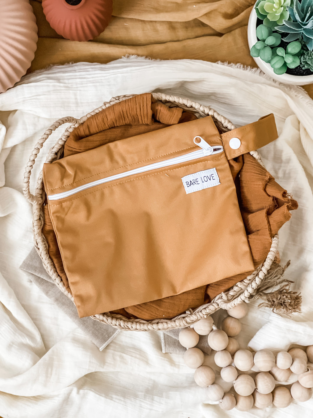 MINI WET BAG - Cinnamon