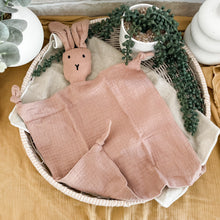 Load image into Gallery viewer, Bunny Comforter - Dusty Rose
