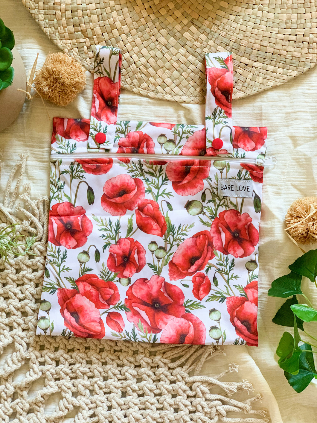 Small Wet Bag - Poppy