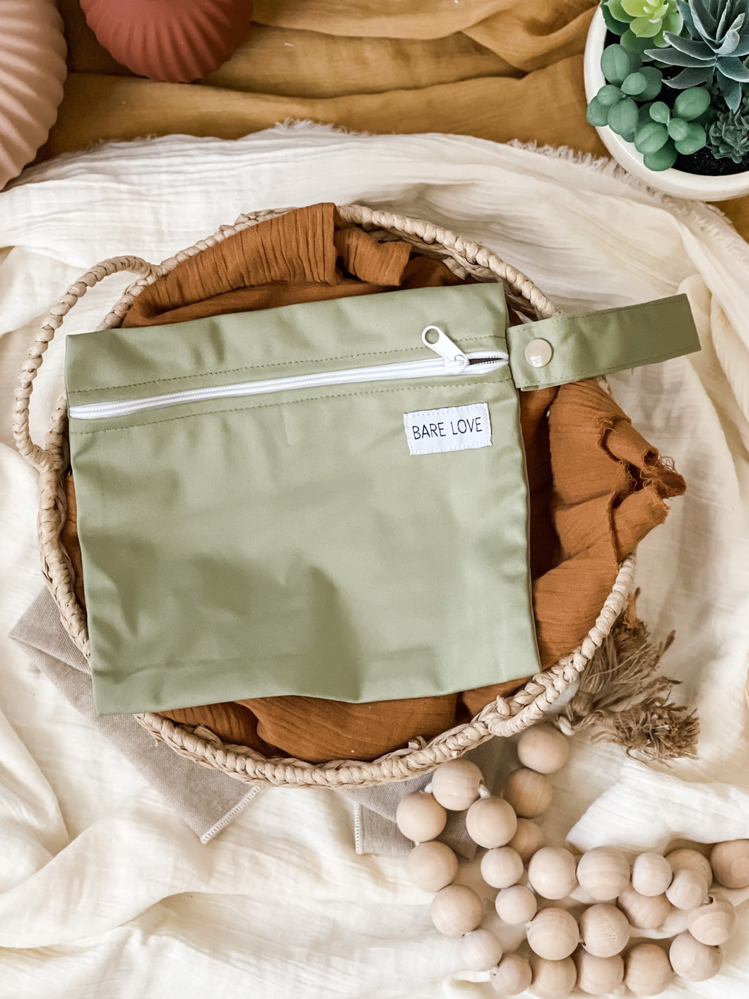 MINI WET BAG - Sage