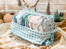 Load image into Gallery viewer, NAPPY POD - Blue Gingham
