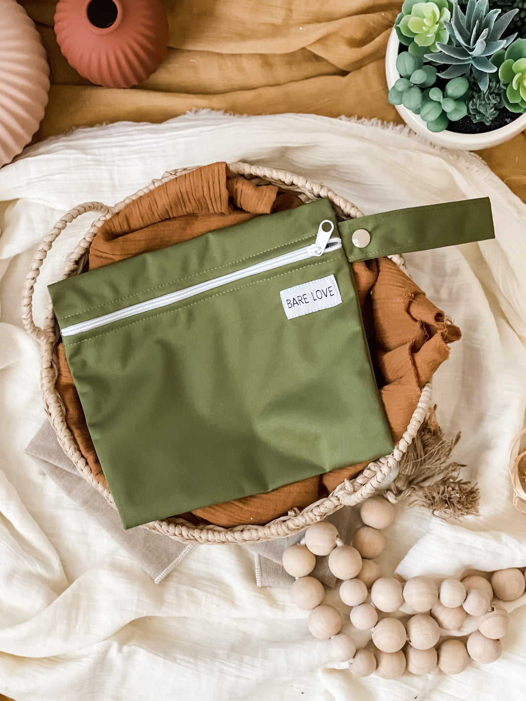 MINI WET BAG - Olive