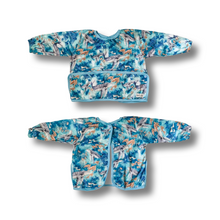 Load image into Gallery viewer, sleeved bib - Oceania
