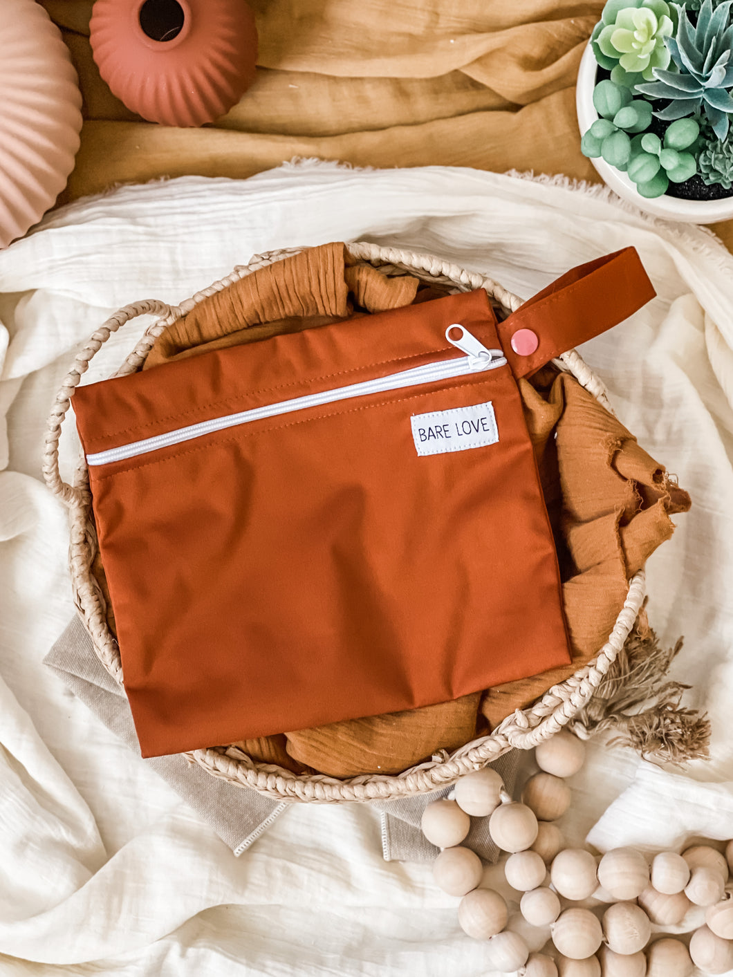MINI WET BAG - Rust