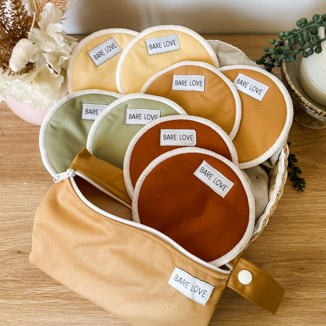 NURSING PADS - Mixed Solid Neutrals Bundle