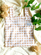 Load image into Gallery viewer, Small Wet Bag - Golden Gingham
