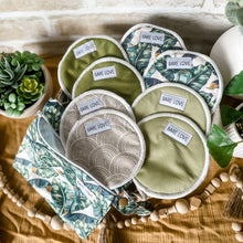 Load image into Gallery viewer, NURSING PADS - Mixed Green Bundle

