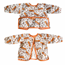 Load image into Gallery viewer, Sleeved Bib - Surfs Up
