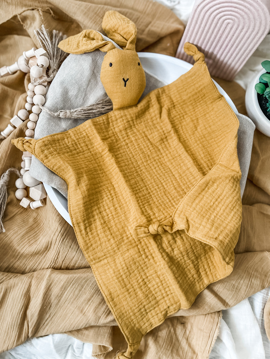 Bunny Comforter - Sunflower Yellow