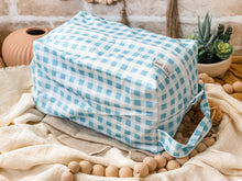 Load image into Gallery viewer, NAPPY POD - Blue Gingham
