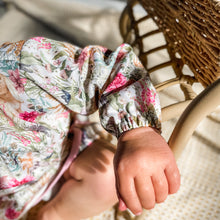 Load image into Gallery viewer, Sleeved Bib - Golden Gingham
